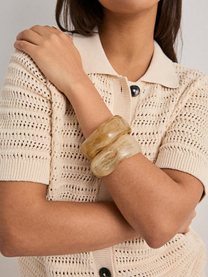 Pilgrim armband Aase Bracelet - Beige