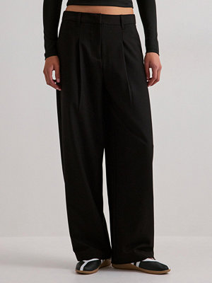 Pieces byxor Pcbosella Mw Barrel Pants Noos Bc - Svart