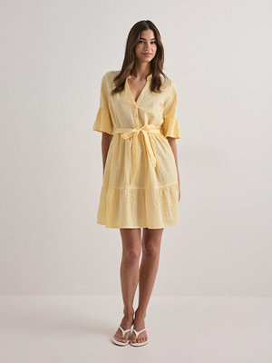 Vero Moda Vmelena 2/4 Short Dress Wvn - Gul