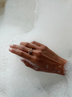 Muli Collection Ora Adjustable Ring - Guld