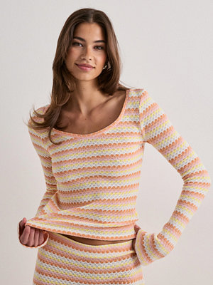 Nelly In Love LS Top - Rosa