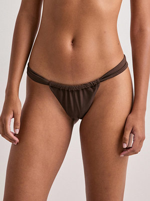 Neo Noir Zanita Solid Bikini Brief - Brun