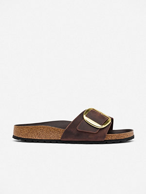Birkenstock Madrid Big Buckle Leoi Habana - Brun