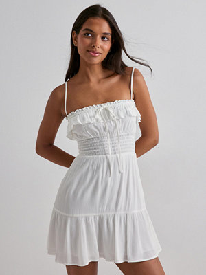 Nelly Summer Breeze Short Dress - Vit