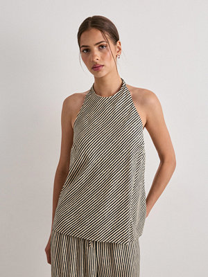 Only Onlrosa Jeona Halter Top Wvn - Rutigt/Randigt