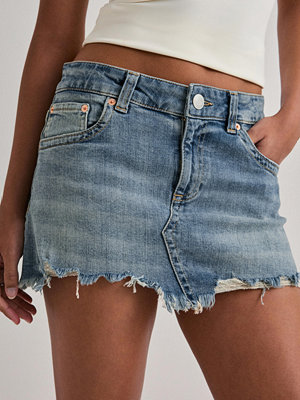 Nelly Perfect Jeans Skirt - Blå