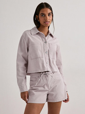 Only Onlnaomi Washed Shorts Otw - Lila