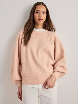Nelly Seam Focus Knit Sweater - Rosa
