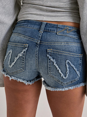 Nelly Mini Jeans Shorts - Blå