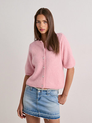 Vero Moda Vmkara 2/4 O-Neck Button Cardigan E - Rosa
