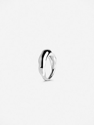 Muli Collection Arc Melt Ring - Silver