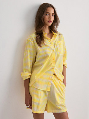 Pieces Pcbibby Ls Shirt Msa Wvn Bc - Gul