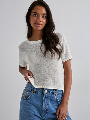 Only Onlsunny S/S Pullover Knt Noos - Vit
