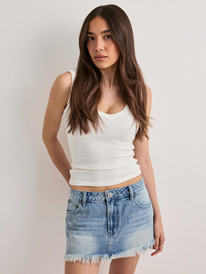 One Teaspoon Nomad Denim Skirt - Blå