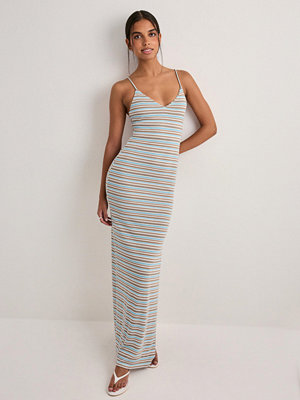 Nelly Chill Stripe Maxi Dress - Multi/Mönstrad