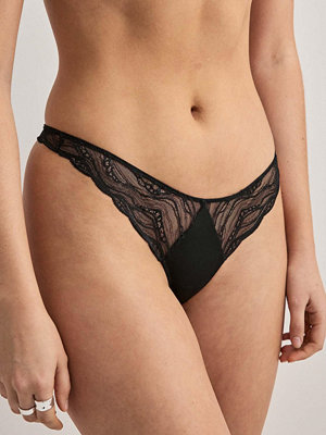 Calvin Klein Underwear Thong - Svart