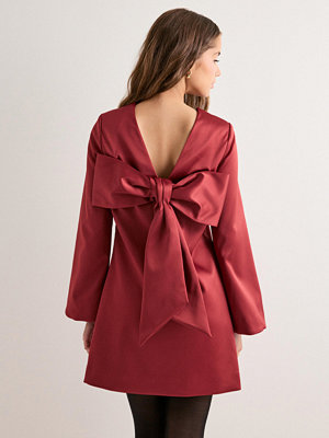 Malina Elna Bow Detailed Mini Dress - Röd