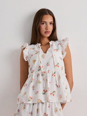 Pieces Pcemma Sl Top Wvn Noos Bc - Blommig