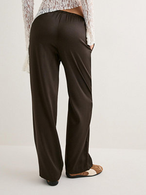 Only byxor Onljane Life Elise Mw Pant Wvn - Brun