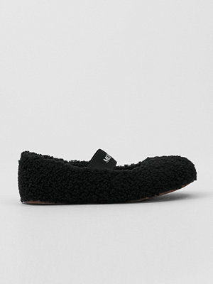Moon Boot Mb Shearling Ballerina - Svart