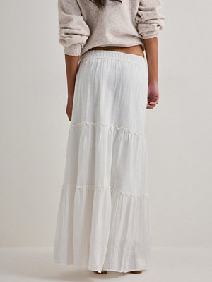 Vero Moda Awkeeley Hw Long Skirt Noos - Vit