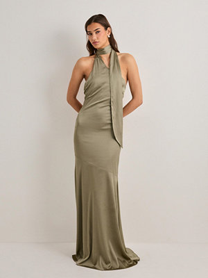Nelly Perfect Shawl Dress - Grön