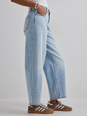 Vero Moda Vmbillie Hr Barrel Ank Jeans LI3146 - Blå