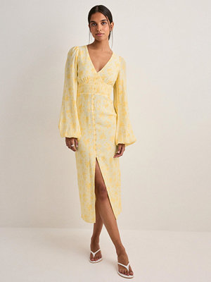Nelly Smock Detail dress - Gul