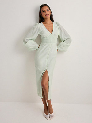 Nelly Smock Detail dress - Grön