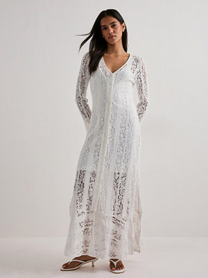 Vero Moda Vmkennedy Ls Ankle Dress Jrs Exp - Vit