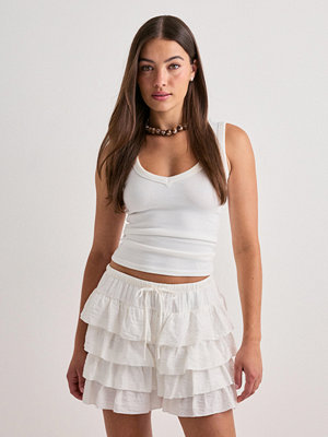 Vero Moda Vmzoey Hw Layered Shorts Wvn - Vit