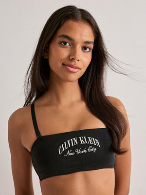 Calvin Klein Underwear Lightly Lined Bandeau - Svart