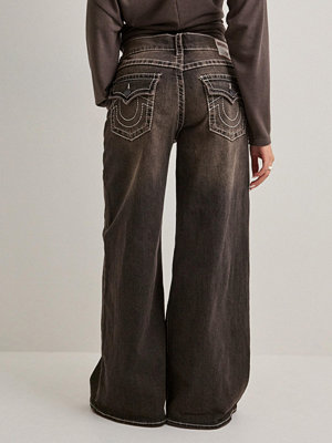 True Religion Jessie Big T Super Baggy Jean - Grå