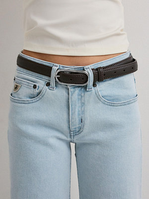 Becksöndergaard Grain Nola Leather Belt - Brun