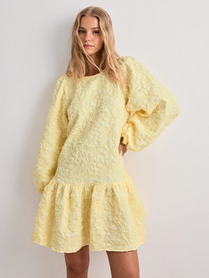 Pieces Pcgretchen Ls Short Dress D2D Dmo - Gul