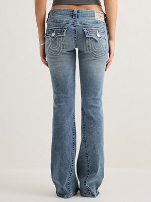 True Religion Crystal Joey Lr Flare Big T - Blå