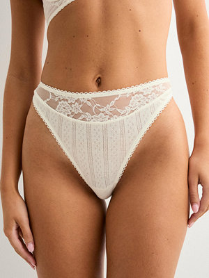 Nelly Stargirl Brazilian Thong - Vit