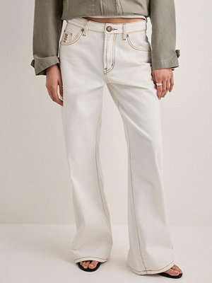 One Teaspoon Jackson Mw Dnm Jeans - Vit