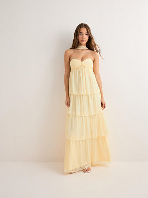 Nelly Dreamy Frill Dress - Gul