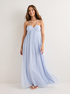 Nelly Ruched Detail Dress - Blå
