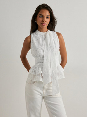 Neo Noir Ansol Emb Top - Vit