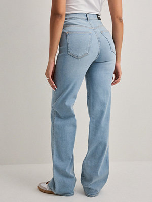 Dr. Denim Moxy Straight - Blå
