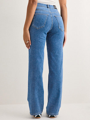 Dr. Denim Moxy Straight - Blå