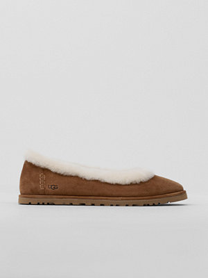UGG W Zora Ballet Flat - Brun