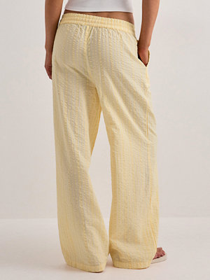 Vero Moda byxor Vmelena Hw Stripe Pant Wvn - Gul