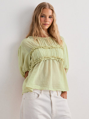 Neo Noir Kiril S Voile Blouse - Grön