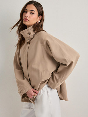 Only Onlnana Life Cape Jacket Cc Otw - Beige