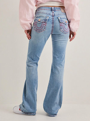 True Religion Becca Mr Bootcut Super T Flap - Blå
