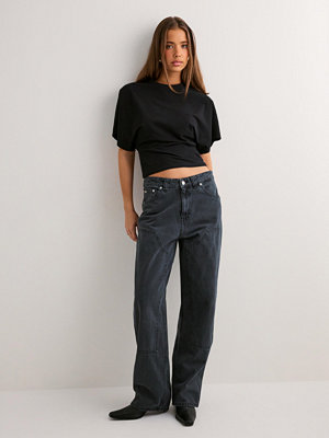 Dr. Denim Jena Double Knee - Grå