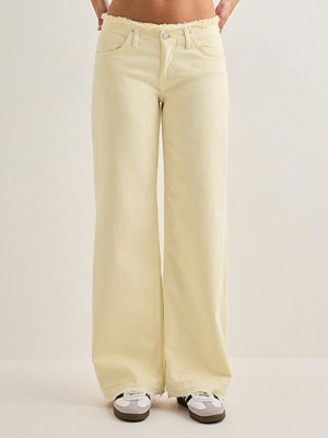 Nelly No Waist Loose Jeans - Gul